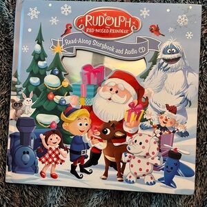 Rudolph Read-Along Storybook and Audio CD - Holiday Blue